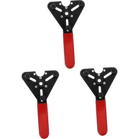 Kit de recarga de aire acondicionado para coche de 3 piezas, herramienta de extensión para aire acondicionado, herramienta alternativa para compresor de aire, acero negro. (1/5)