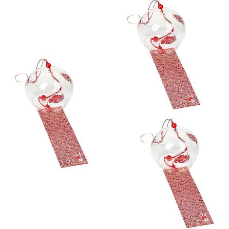 Carillon éolien japonais suspendu avec couvercle en verre, cadeau d'anniversaire, décoration intérieure, nuages de bon augure (1/5)