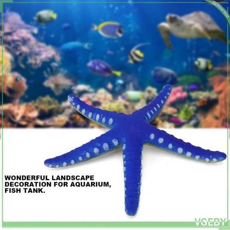 Étoile de mer de simulation - FAFEICY - VGEBY - Plastique - Luminescente - 10,5 cm (1/5)