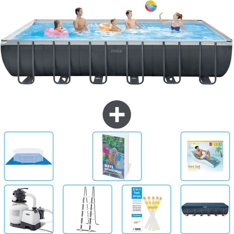 Ultra XTR Pool Rechteckig - 732x366x132 cm - 8-teilig S670