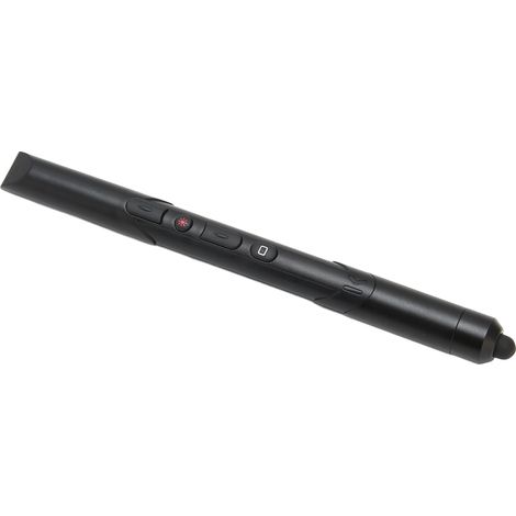 Télécommande de présentation sans fil 2.4 GHz, design compact pour conférences et cours, compatible Mac OS X