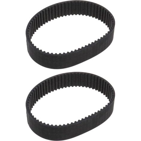 2pcs Courroie d'entraînement Rabot en Caoutchouc HTD201-3M-14 67 Dents Boucle Fermée CT2610387984 Compatible avec Bosch Skil (1/5)