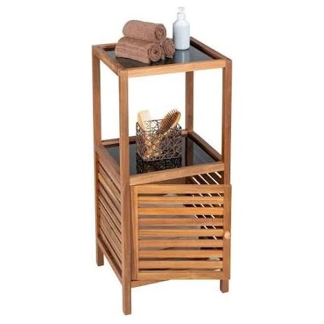Estantería  Fondi madera 1 puerta 39.5x35.5x86cm WENKO -