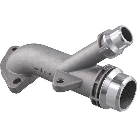 Raccord de tuyau de liquide de refroidissement pour radiateur de refroidissement en aluminium, tuyau de sortie d'eau (1/5)