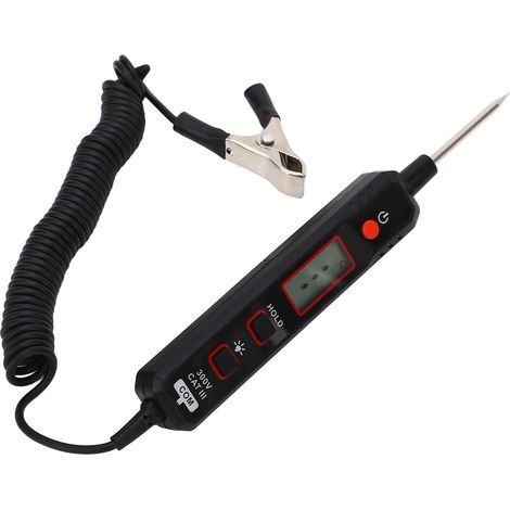 MAYILON HT86A Kfz-Prüflampe 2–100 V DC Digitaler LED-Schaltungstester, robuste bidirektionale Kfz-Spannungsprüfspitze (1/5)