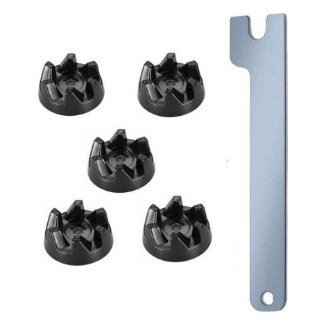 Stück Gummikupplungszahnräder mit Ausbauwerkzeug für KitchenAid WP9704230VP (1/5)