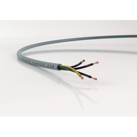 LAPP ÖLFLEX® CLASSIC 110 Steuerleitung 5 G 1.5 mm² Grau 1119305/100 100 m (1/5)