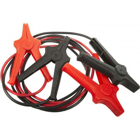 Câble De Démarrage - 25 mm² - 3,50 m - Pinces Isolées - Lot De 2 (1/5)