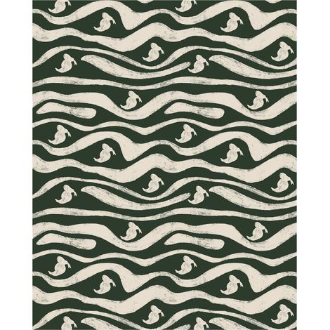 Komar Wandtapete - Disney Donald Duck Green Waves - 250 x 200 cm - Vlies - für Kinderzimmer (1/3)