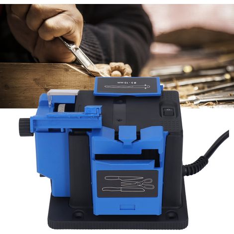 Affûteur de forets électrique 65 W, affûteur de forets multifonctionnel pour ciseaux, affûteur de forets électrique pour ciseaux, machine d'affûtage universelle, norme européenne 220 V (1/5)