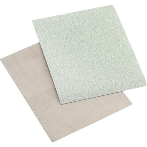 L'Outil Parfait – Eponge abrasive 180 mm – Lot de 10 abrasifs anti-encrassants – Pour travaux de finition sur bois dur et teck – Dimensions 146x246 mm