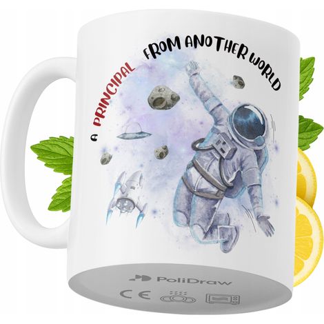 Lustige Tasse für Schulleiter – Kaffee- oder Teetasse mit witzigem Textdesign – ideal für Geburtstage, Namenstage, Feiertage und besondere Anlässe. Hochwertige Tasse für Zuhause, Büro und Arbeit. Farb