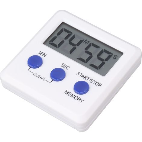 Minuteur numérique éducatif pour le sport, minuteur électronique simple pour la maison, la cuisine, l'exercice, la pâtisserie et les jeux (1/5)