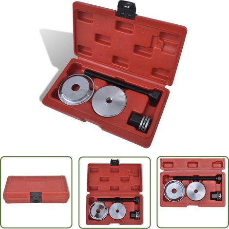 Outil pour Silent Block pour Skoda VW Seat etc. - Kit Outil Silent Bloc - Outil Mécanique - Réparation Voiture - Essieu Avant - Mallette Outil (1/4)