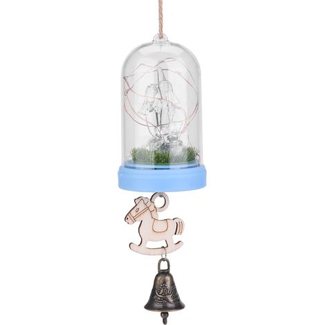 Carillon Lumineux Led Dauphin En Plastique Et Verre Pour Décoration Jardin Et Intérieur - 1 Pièce (1/5)