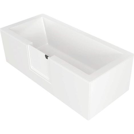Vasca da bagno PMR 170x75 cm con porta apertura a destra, 228 L, bianca (SATVD170P)