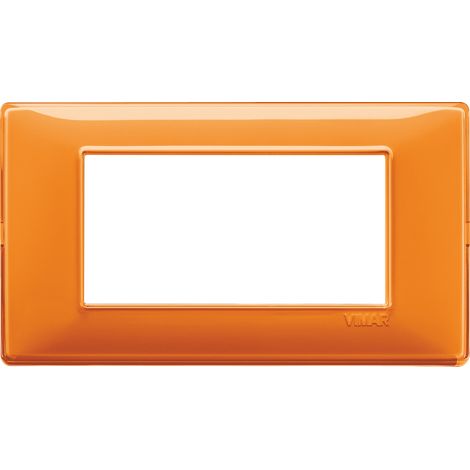 VIMAR - 14654.48 Placa naranja Reflex 4M