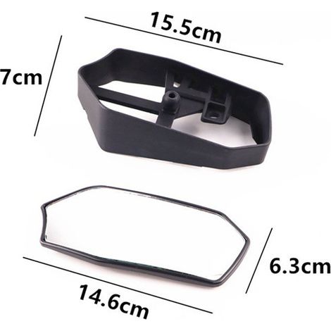 Compatible with Yamaha XMAX300 motorcycle modification parts: wide-angle front/rear-view mirror (1/5)