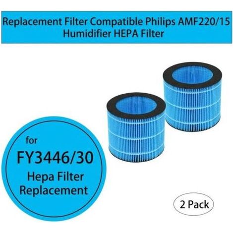 CHOYCLIT Filtre de rechange compatible avec Philips AMF220/15 HU3918 HU3916 HU3915 HU2718 HU2716 pièces FY3446/30
