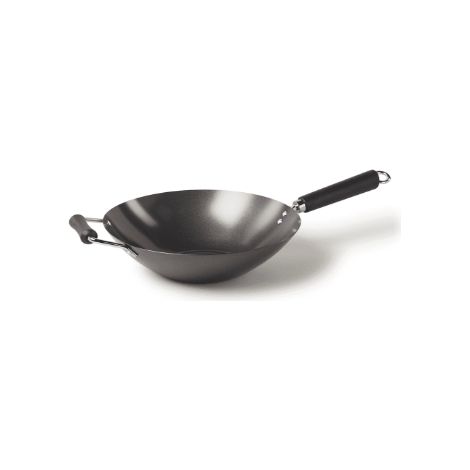 Ken Hom Excellence Wok Schwarz 31 cm Kohlenstoffstahl (1/2)