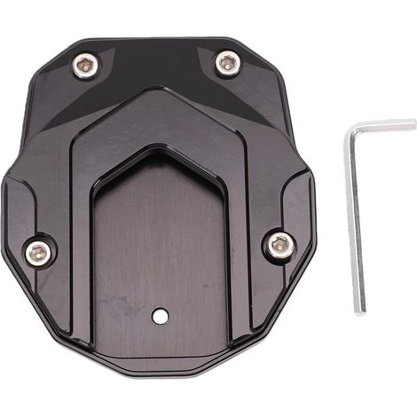 Coussinet de Béquille de Moto, Repose-pieds D'extension de Béquille Latérale Compatible avec L'alliage D'aluminium C400X 2018-2026, Support de Pied Auxiliaire avec Repose-pieds (1/5)