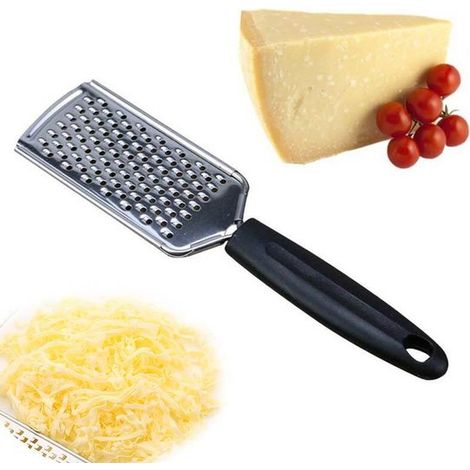 Rallador de queso manual de acero inoxidable, cortador de mantequilla de queso, rallador y herramienta de corte (1/5)