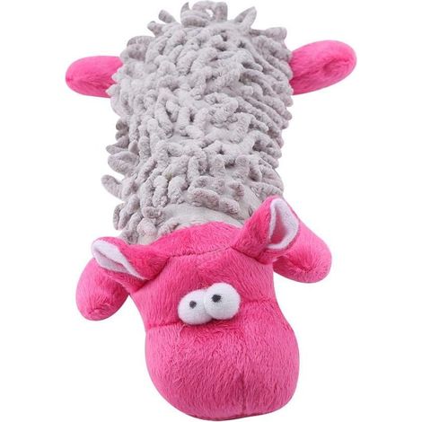 1 Jouet pour chien, peluche durable, sifflet intégré, nettoyage des dents, dressage interactif, chiens petite et moyenne taille (1/5)