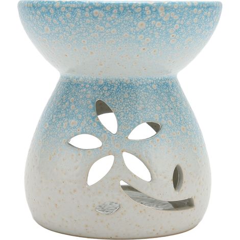 Diffuseur d'Huiles Essentielles en Céramique avec Bougie - Brûleur d'Aromathérapie Décoratif pour la Maison (1/5)