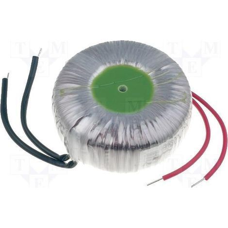 Transformateur toroïdal 14v 100va 7a 92x40mm Tts100/z230/14v