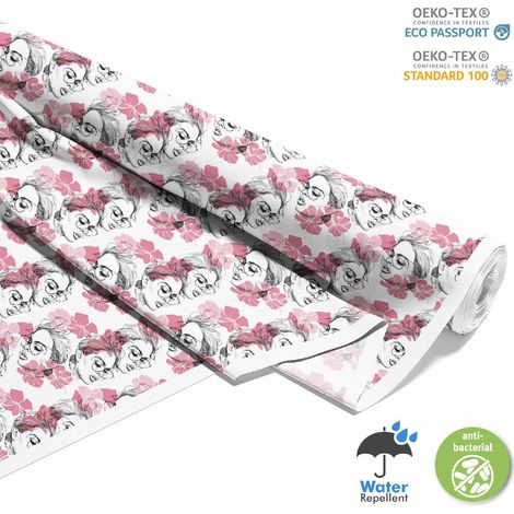 TESSUTI DECORATIVI PER ESTERNI OXFORD - Motivo Femminile  DX10285 (1/5)