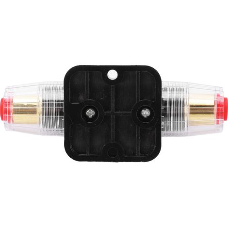 Schutzschalter, rotkupferfarben, Phenolharz-Kunststoff, rückstellbar, für Auto-Audiosysteme, 100 A (1/5)