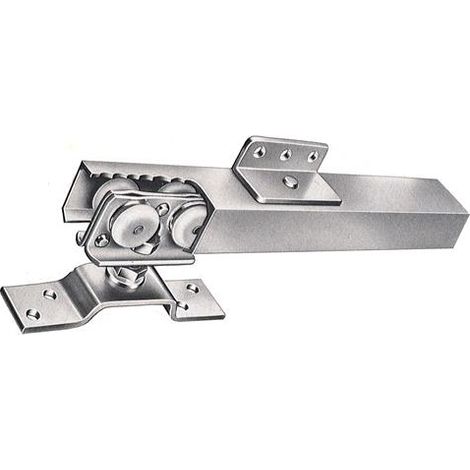 Guide con binario in alluminio per porte scorrevoli da 86 a 95 cm
