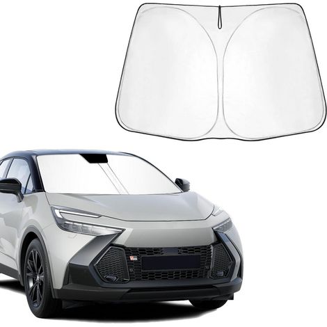 Auto Sonnenschutz für Toyota C-HR 2016-2026, faltbar, UV-Schutz, Wärmeisolierung (1/5)