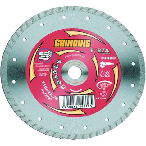 Disque abrasif diamant continu A" 230 mm pour ponceuse de marbre (1/3)