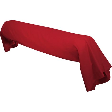 Taie de traversin uni coton ALTO 185x43 cm