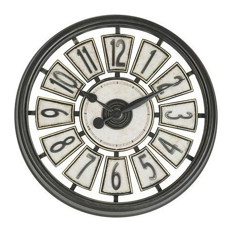 Reloj Davy Marrón D39cm - Atmosphera créateur d'intérieur (1/5)