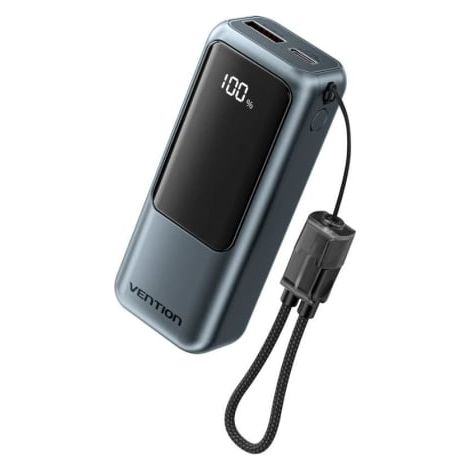 Powerbank 10000mAh Vention FKOH0/ 22.5W/ Gris