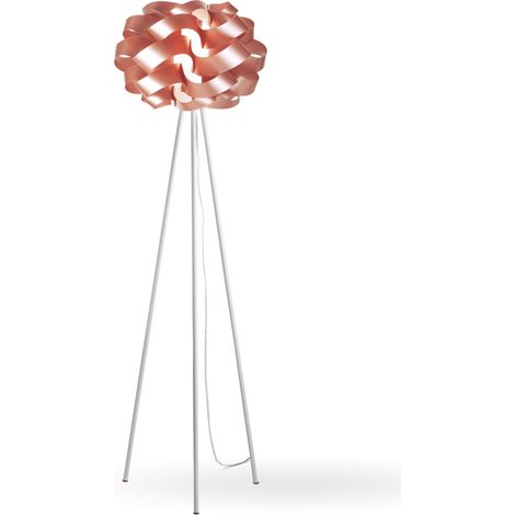Lampada a piantana treppiedi CLOUD Rame diametro 50x h160 cm (1/2)