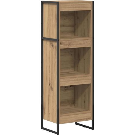 Maison Exclusive - Bücherregal Kunsthandwerk Eiche 40 x 30 x 121