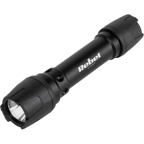 Lampe torche LED résistante et puissante 3W 120lm IP65 2xAA Rebel (1/4)