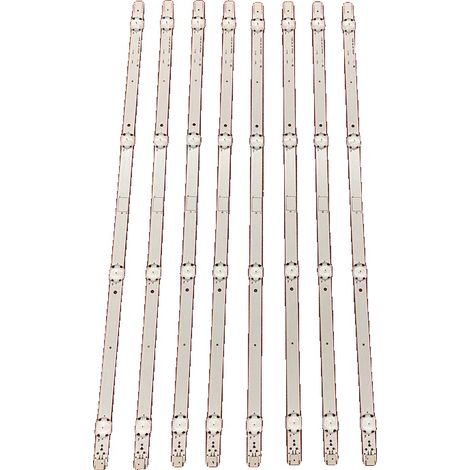 LED-Hintergrundbeleuchtungsstreifen, Länge 495mm, 4 LEDs pro Streifen, 3V Spannung, wiederverwendbar, kompatibel mit Grundig-Modellen (1/5)