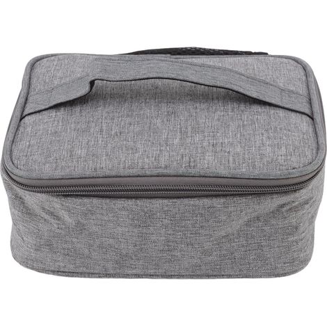 Boîte-repas chauffante USB portable en tissu Oxford, facile à nettoyer, pour bureau, voyage et salle de sport