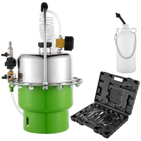 [JAMAIS UTILISÉ] Kit de purge d'air pneumatique Mophorn, outil de purge de frein et d'embrayage portable pour mécaniciens de garage et d'atelier, 12 V, rouge