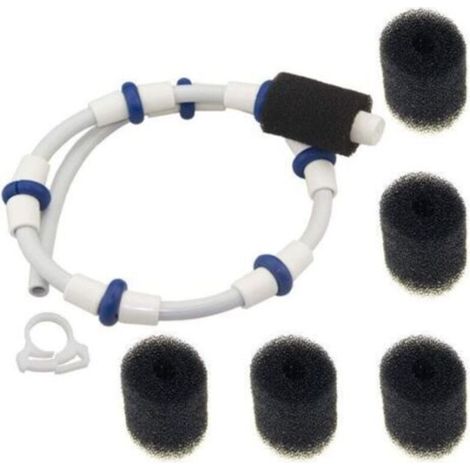 [NEVER USED] Polaris pool cleaner sweeping hose B5 replacement Polaris tail + 5 replacement cotton