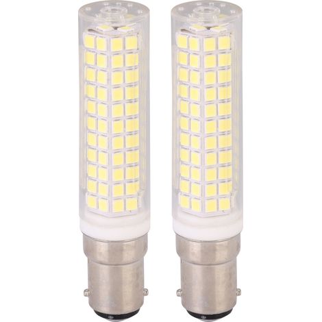 Led Corn Bulb - Ba15d - 7 W - 220 V - Blanc Froid - Pour Plafonnier Cuisine Chambre - Lot De 2 (1/5)