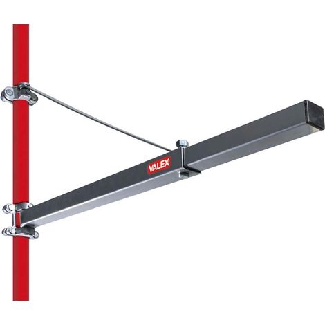 Valex Supporto a Bandiera per Paranco Acciaio Verniciato 600kg 180° (1/3)