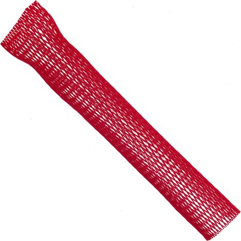 Verpackungsnetz (Meterware) Netzschlauch Schutzschlauch Ø 50-100mm rot