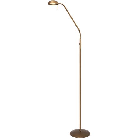 Sienna Biron Lampada da lettura Bronzo Spazzolato, Vetro Matt (1/4)