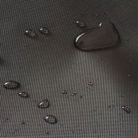 Bâche Piscine - Ronde 200 cm - Résistante Aux UV - Anti-Évaporation - Pour Piscines Familiales - Noir (1/5)