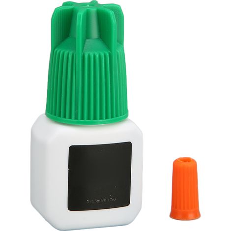 Colle pour extensions de cils 5 ml - Colle pour faux cils à faible odeur et séchage rapide - Fournitures pour extensions de cils (1/5)